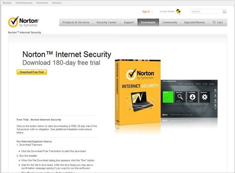 Norton Free Trials .